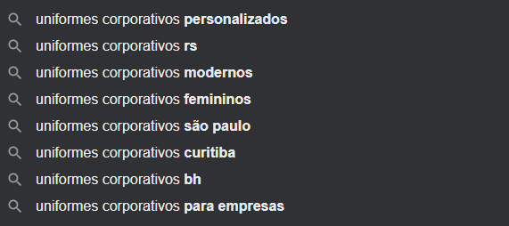 Marketing Digital para Uniformes Corporativos