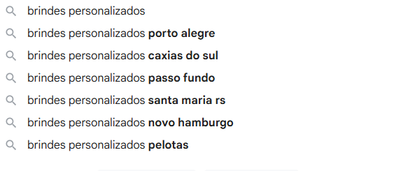 Google Ads para Brindes Personalizados