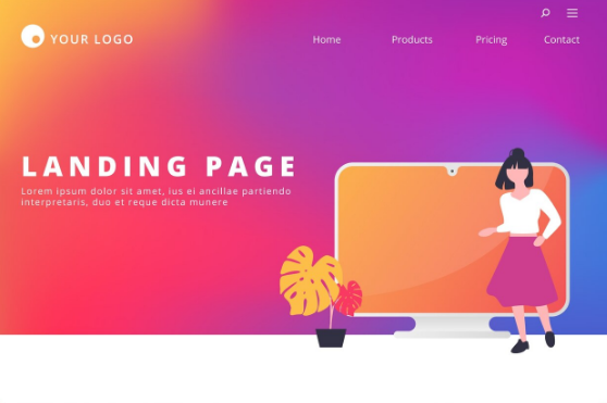 Landing Page ineficiente para Gráficas