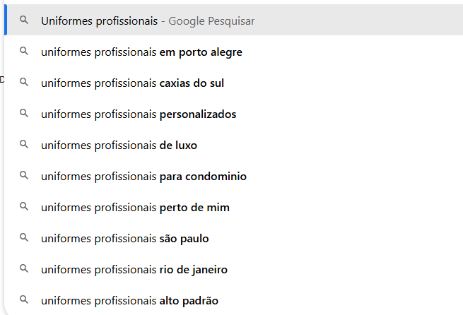 Tráfego Pago para Uniformes Profissionais
